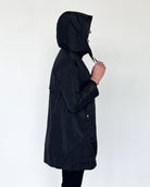 Trapezio Technical Raincoat with Hood-Clothing-Amina Rubinacci-Soft Caramel-38-Mercantile Portland