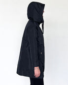 Trapezio Technical Raincoat with Hood-Clothing-Amina Rubinacci-Soft Caramel-38-Mercantile Portland