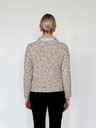 Trieste Multicolored Tweed Velvet Jacket-Clothing-Amina Rubinacci-Black Tweed-38-Mercantile Portland