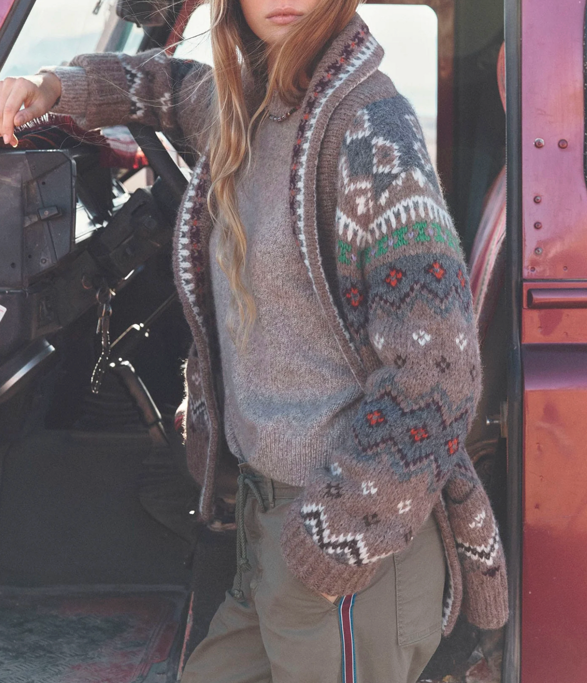 Vail Cardigan in Timberline-Sweaters-Xirena-Timberline-XS-Mercantile Portland