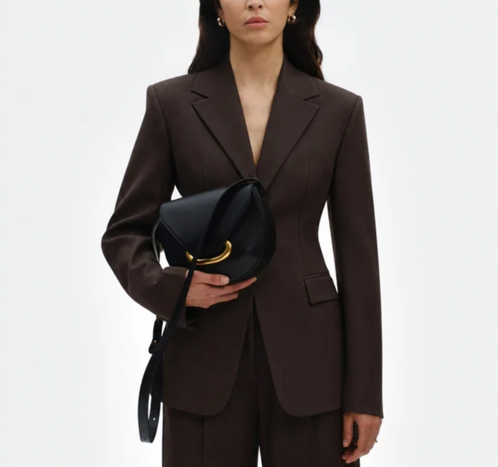 Veneto Crossbody Bag in Black-Handbags-Wandler-BLK-OS-Mercantile Portland