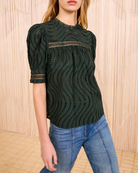 Virginia Blouse in Cypress-Tops-Ulla Johnson-Cypress-2-Mercantile Portland