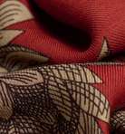 1889 Scarf in Terracotta-Scarves and Wraps-Inoui Editions-Terracotta-OS-Mercantile Portland