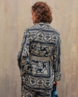 Isidore Jacket in Bi-Printed Silk Twill-Momoni-Mercantile Portland