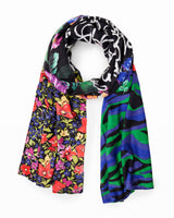 Patchwork Rectangular Foulard-Desigual-Mercantile Portland