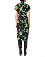 Abstract Print Silk Crêpe de Chine Dress-Akris Punto-Mercantile Portland