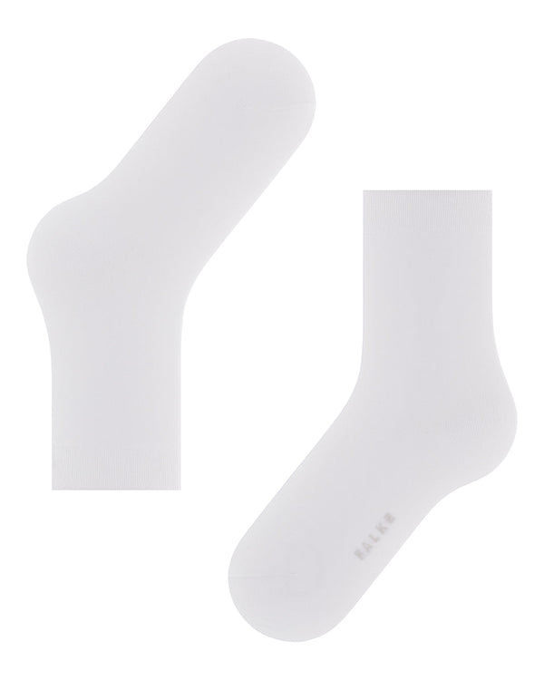 Cotton Touch Trouser Sock in White-Falke-Mercantile Portland