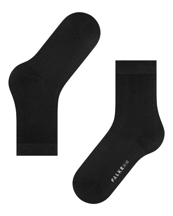 Cotton Touch Trouser Sock in Black-Falke-Mercantile Portland