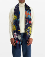 Blue Inconique Scarf-Inoui Editions-Mercantile Portland