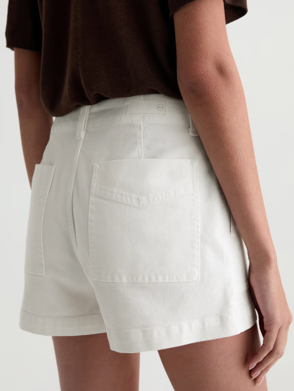 Analeigh Short AG Jeans Powder at Mercantile Portland back