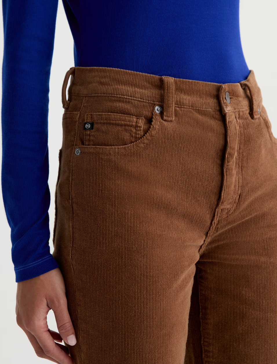 Brinley Corduroy Pant-Pants-AG-Wood Brown-26-Mercantile Portland