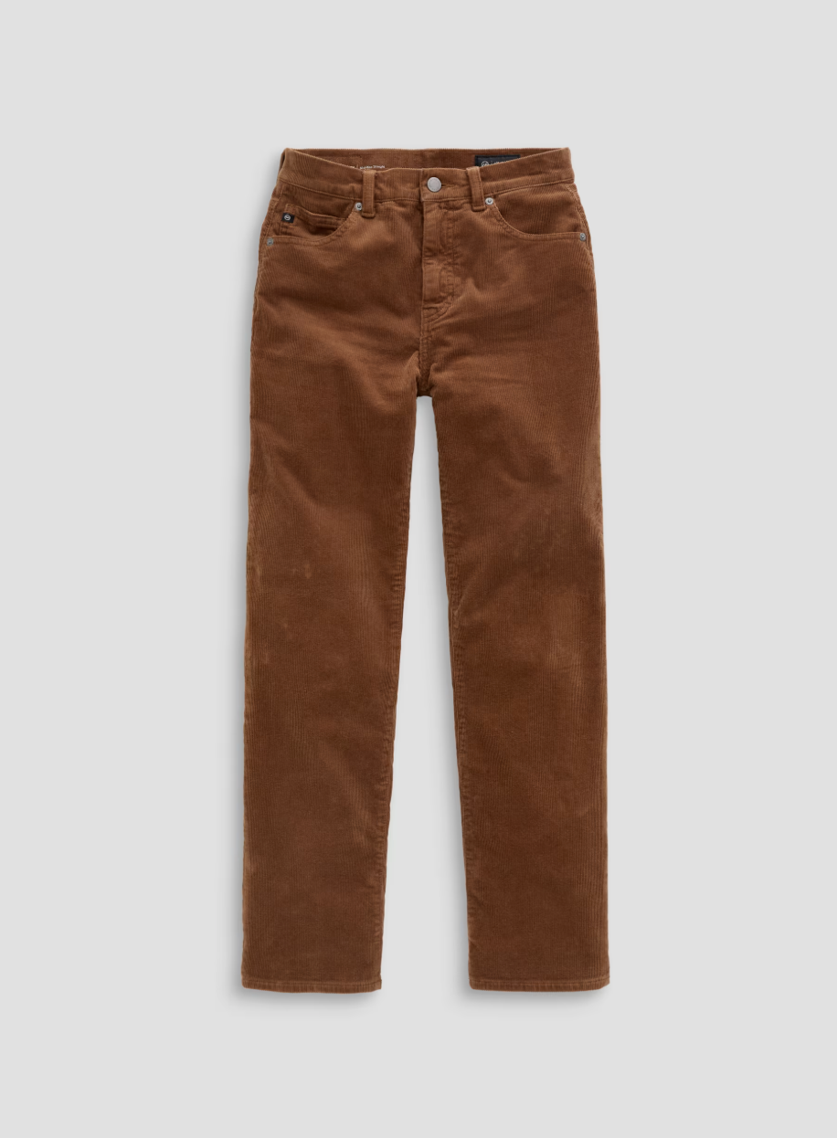 Brinley Corduroy Pant-Pants-AG-Bronze Beat-26-Mercantile Portland