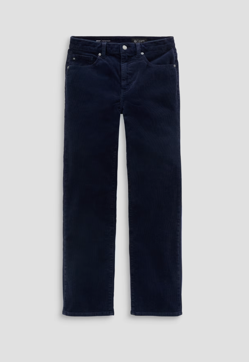 Brinley Corduroy Pant-Pants-AG-Deep Trenches-26-Mercantile Portland