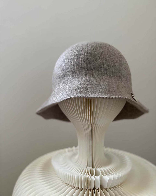 Cashmere Bucket Hat-Oats & Rice-Mercantile Portland