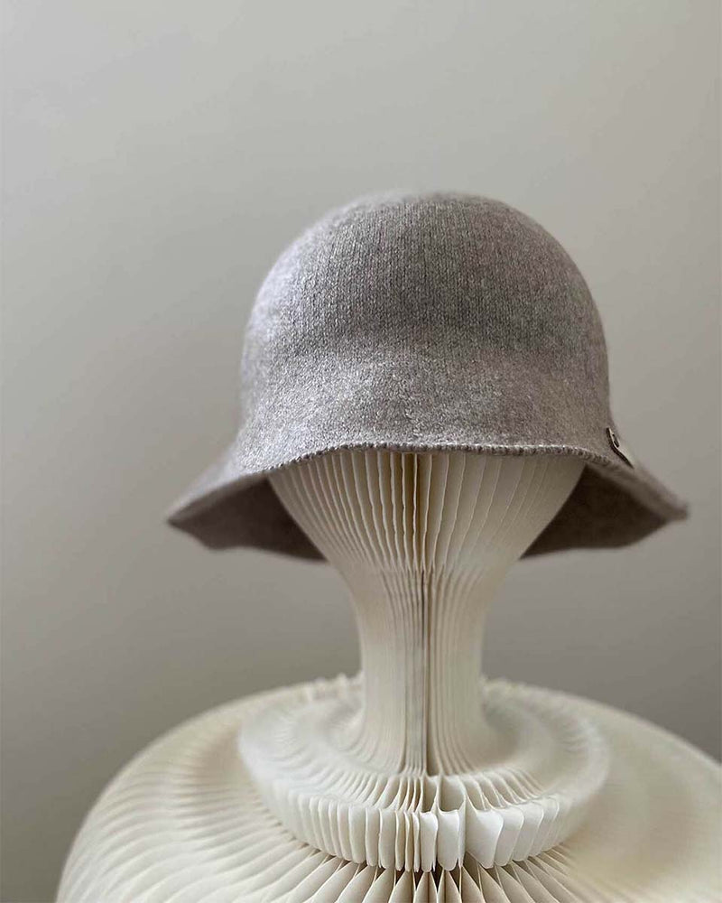 Cashmere Bucket Hat-Oats & Rice-Mercantile Portland