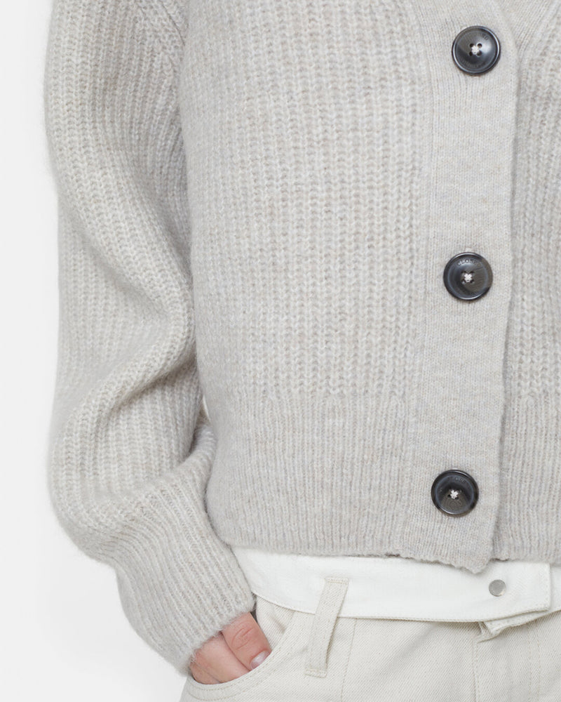 V-Neck Cardigan-Closed-Mercantile Portland