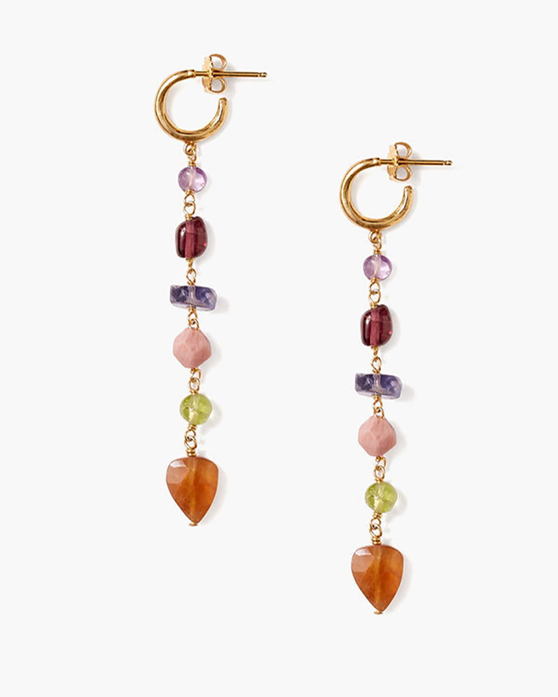 Rahel Tiered Earrings-Chan Luu-Mercantile Portland