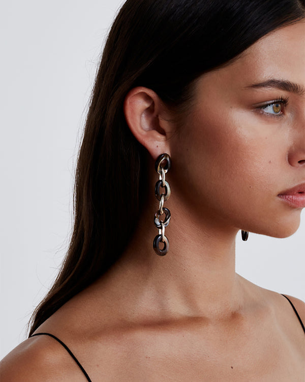 Tidepool Link Earrings-Chan Luu-Mercantile Portland