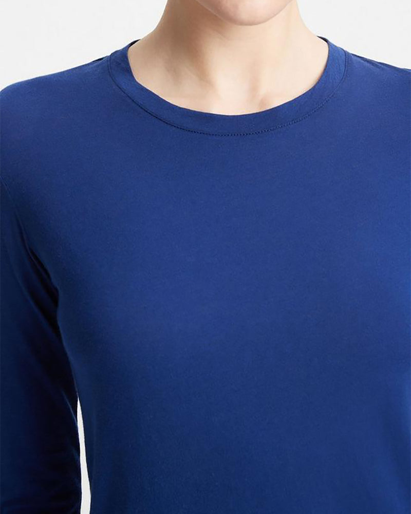Essential Pima Cotton Long-Sleeve T-Shirt-Vince-Mercantile Portland