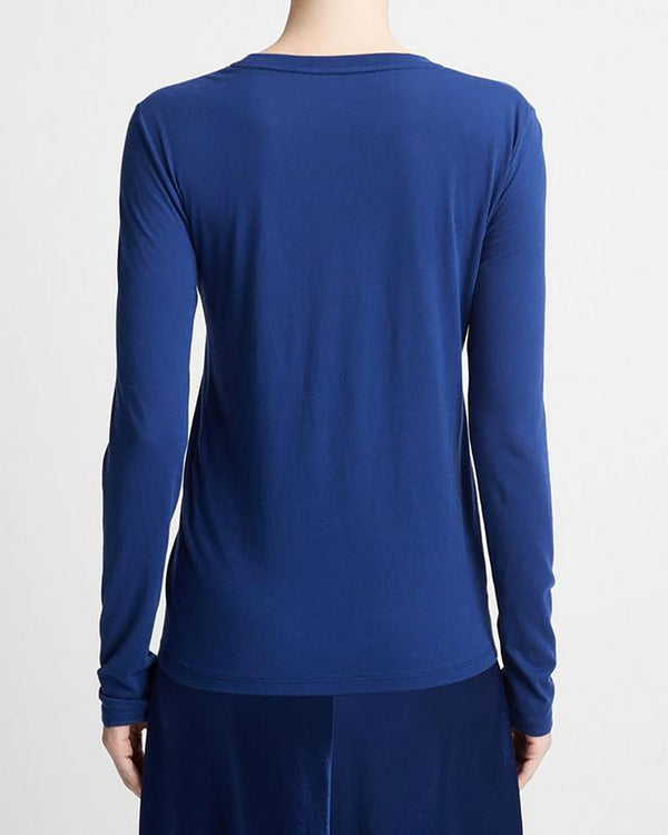 Essential Pima Cotton Long-Sleeve T-Shirt-Vince-Mercantile Portland