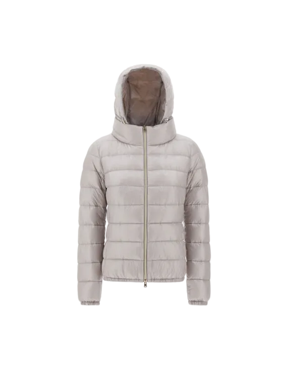 Giada Jacket Herno Grey Pearl At Mercantile Portland