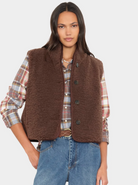 Kensi Vest Xirena Chocolate Brown at Mercantile Portland