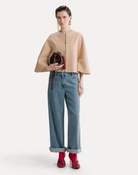 My Pepita Mini Bucket Bag Forte Forte Rust at Mercantile Portland model