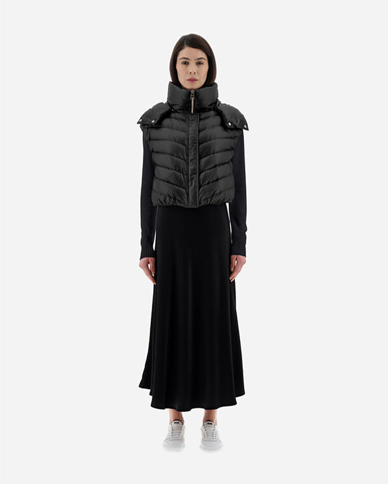 Resort Waistcoat in Nylon Ultralight-Herno-Mercantile Portland
