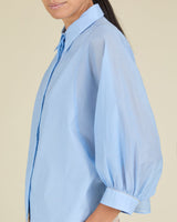 Roomy Poplin Shirt-Peserico-Mercantile Portland