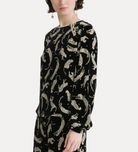 Royal Leopard Top-Tops-Forte Forte-Night-0-Mercantile Portland