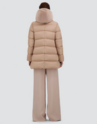 A-Line Satin Jacket with Removable Hood-Outerwear-Herno-Chantilly-36-Mercantile Portland