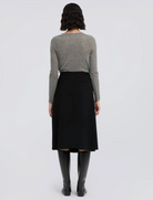 A Line Skirt-Skirts and Shorts-Aspesi-Black-36-Mercantile Portland