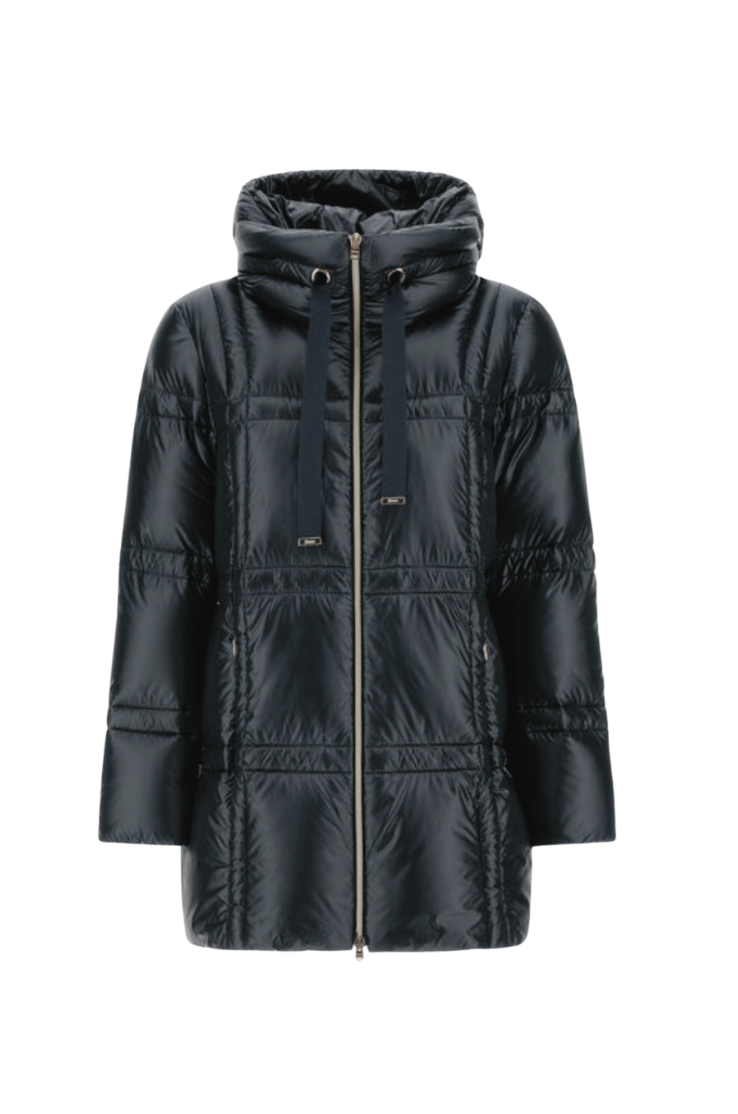 A-Shape Jacket-Outerwear-Herno-Black-42-Mercantile Portland