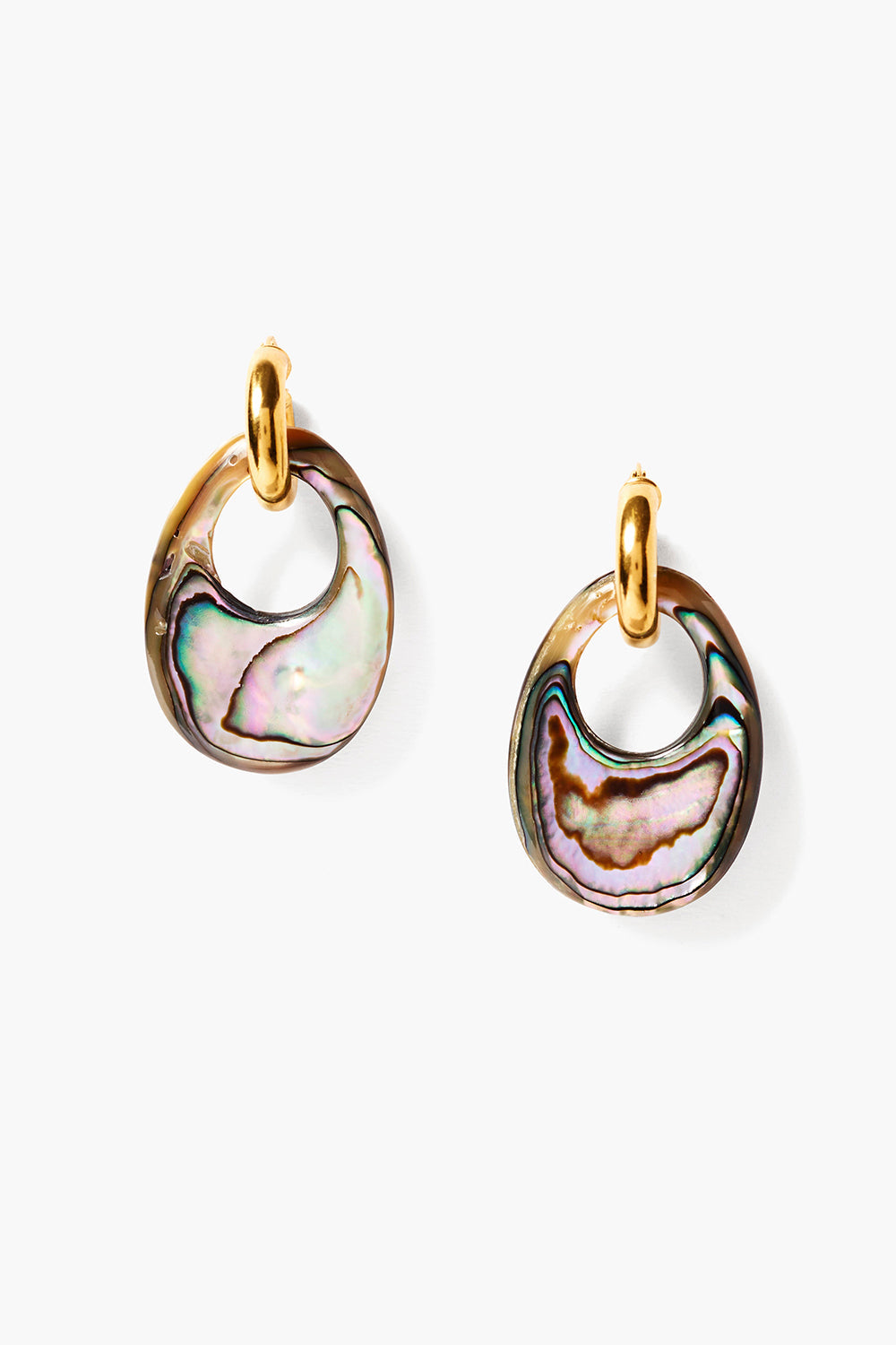Abalone Post Earring-Jewelry-Chan Luu-Abalone-OS-Mercantile Portland