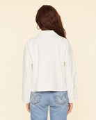 Abbott Denim Top-Tops-Xirena-White-XS-Mercantile Portland