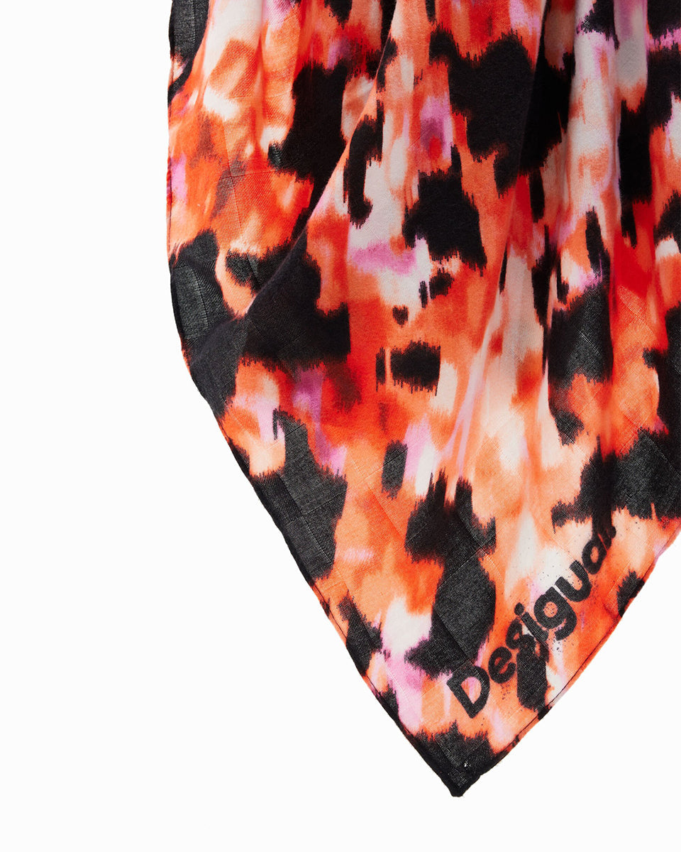 Abstract Rectangular Foulard-Scarves-Desigual-OS-Mercantile Portland