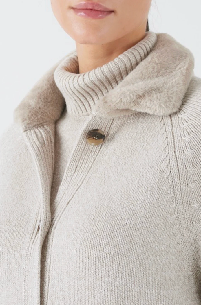 Accento Jacket-Sweaters-Amina Rubinacci-Almond-40-Mercantile Portland