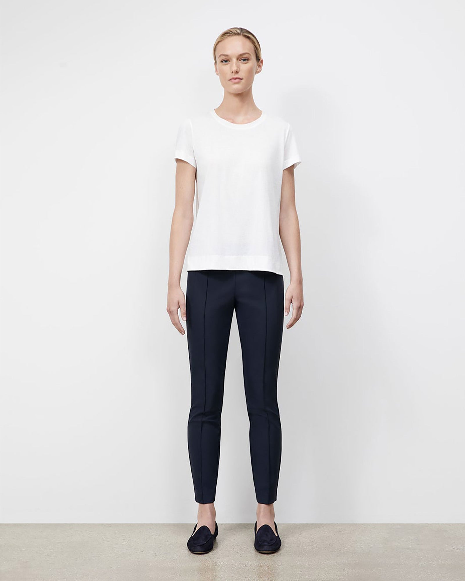 Acclaimed Stretch Gramercy Pant-Pants-Lafayette 148-Black-2-Mercantile Portland