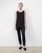Acclaimed Stretch Gramercy Pant-Pants-Lafayette 148-Black-2-Mercantile Portland