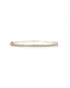 Adam 2.5mm Sterling Silver "All Around Diamond" Bangle-Jewelry-Rene Escobar-Mercantile Portland