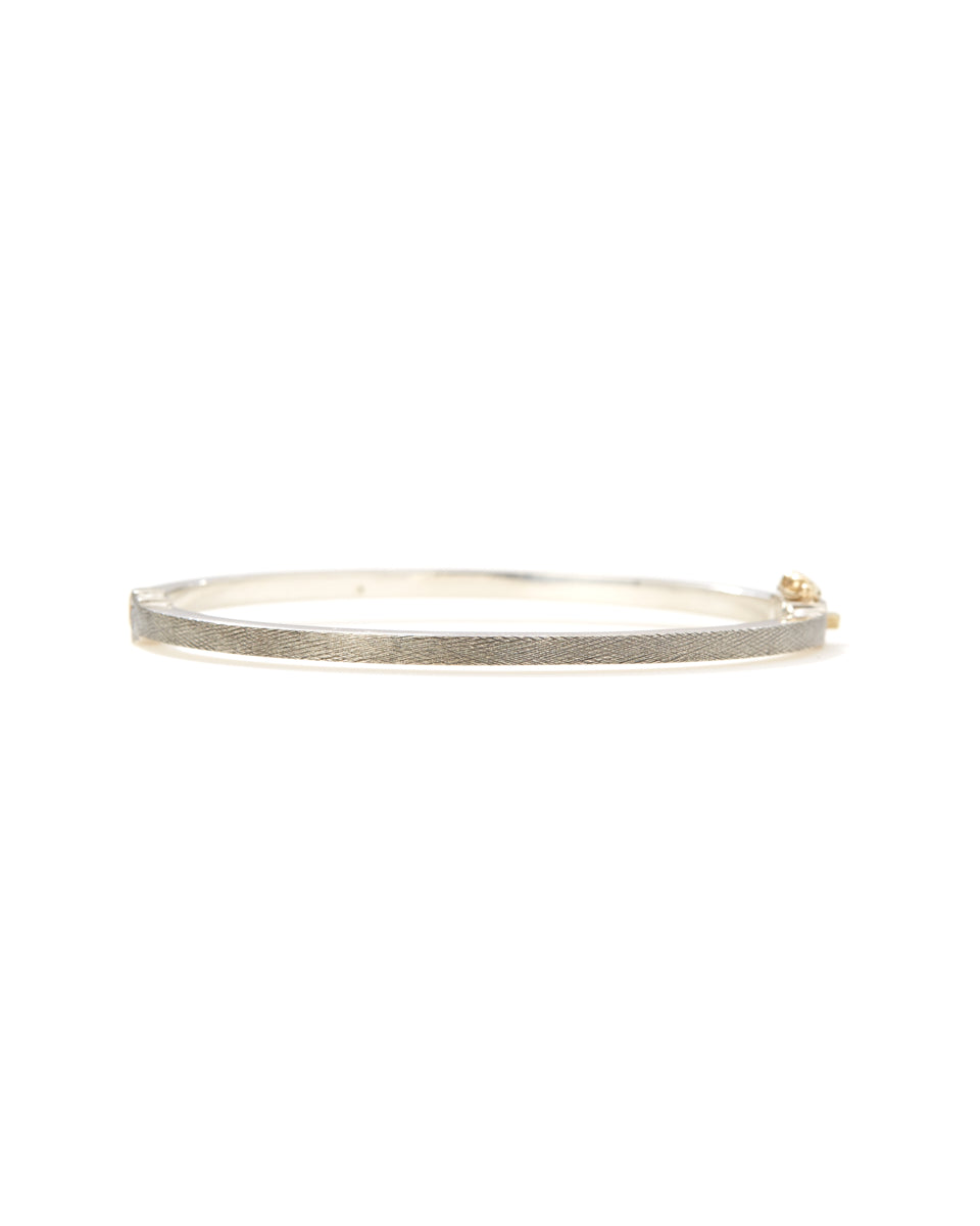 Adam 2.5mm Yellow Gold Bangle-Accessories-Rene Escobar-Mercantile Portland