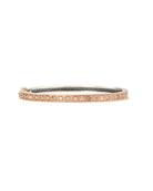 Adam Plus 4mm Rose Gold Champagne Diamond Bangle-Accessories-Rene Escobar-Mercantile Portland