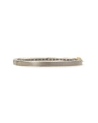 Adam Plus 4mm White Gold Salt & Pepper Diamond Bangle-Jewelry-Rene Escobar-Mercantile Portland