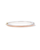 Adam Small Rose Gold Bangle Bracelet-Accessories-Rene Escobar-S-Mercantile Portland