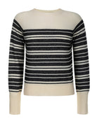 Agatha Sweater-Sweaters-Antonia Zander-Black/White-XS-Mercantile Portland