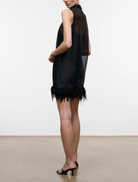 Albee Mini Dress-Dresses-Staud-Black-XS-Mercantile Portland
