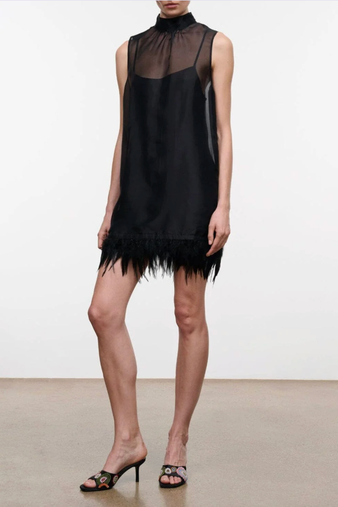 Albee Mini Dress-Dresses-Staud-Black-XS-Mercantile Portland