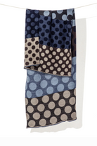 Alex Scarf in Navy Dot-Scarves and Wraps-TRAITS-Navy Dot-OS-Mercantile Portland