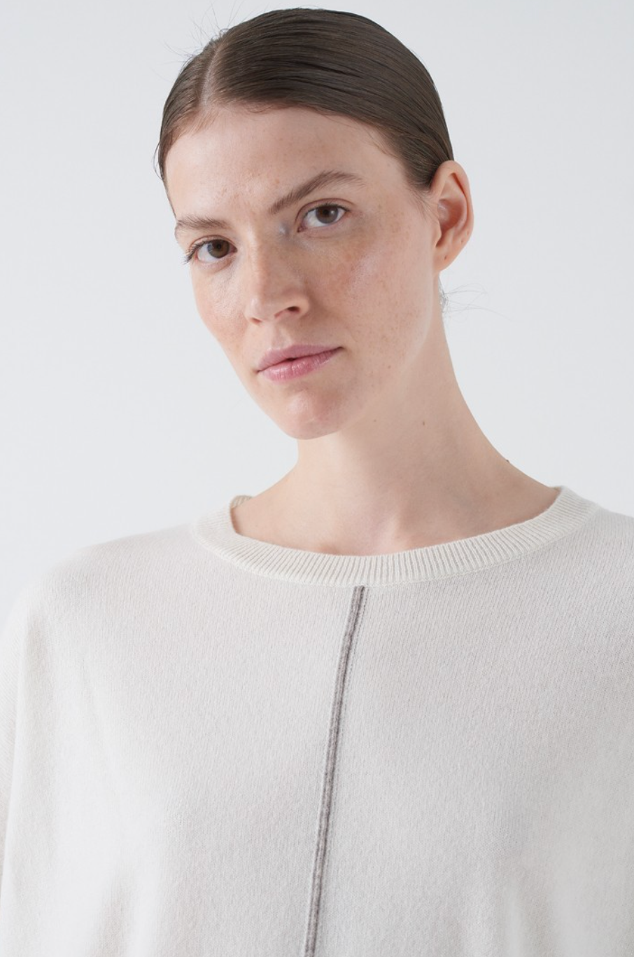 Alfred-Sweaters-Amina Rubinacci-White-38-Mercantile Portland