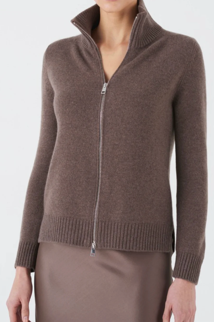Aliseo Cardigan-Sweaters-Amina Rubinacci-Taupe-38-Mercantile Portland